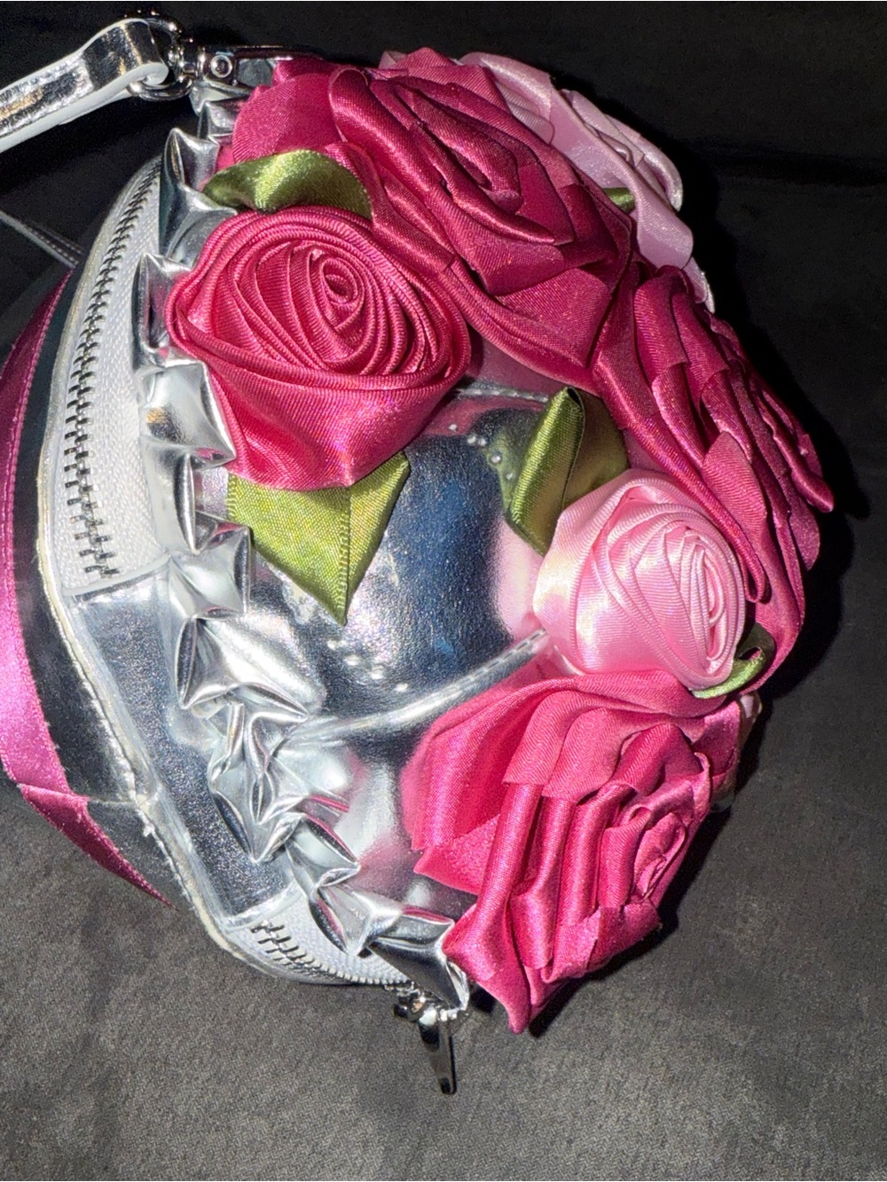 Betsey Johnson Kitsch Somethin New Bouquet Crossbody Bride Quinceañera Fairycore - Picture 5 of 15